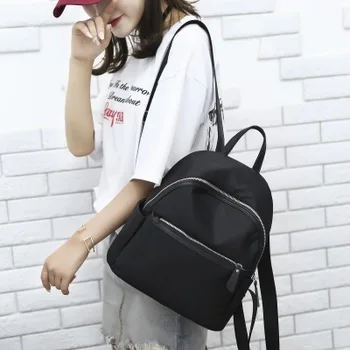 

Woman Backpack Ladies Rucksack Daypack Shoulder Bag Fashion Oxford Cloth Theft Protection Waterproof School Travel Work