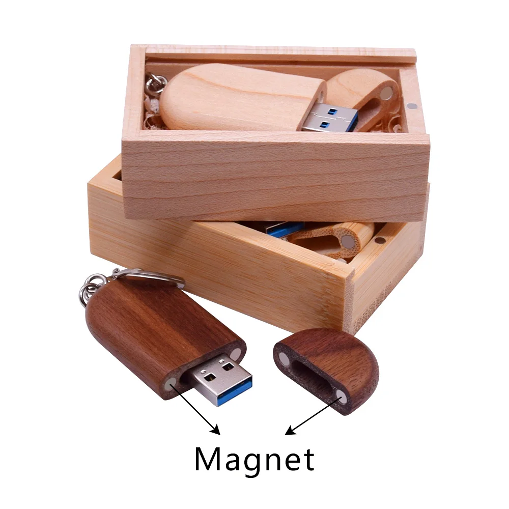 USB 3,0 с кольцом для ключей, пять видов дерева, USB флеш-накопитель с коробкой, 8 ГБ, 16 ГБ, 32 ГБ, 64 ГБ, темный флеш-накопитель, большой подарок