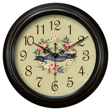 Reloj de pared Vintage grande estilo europeo diseño moderno de pared silencioso reloj de sala de estar hogar decorativo Horloge JJ60WC