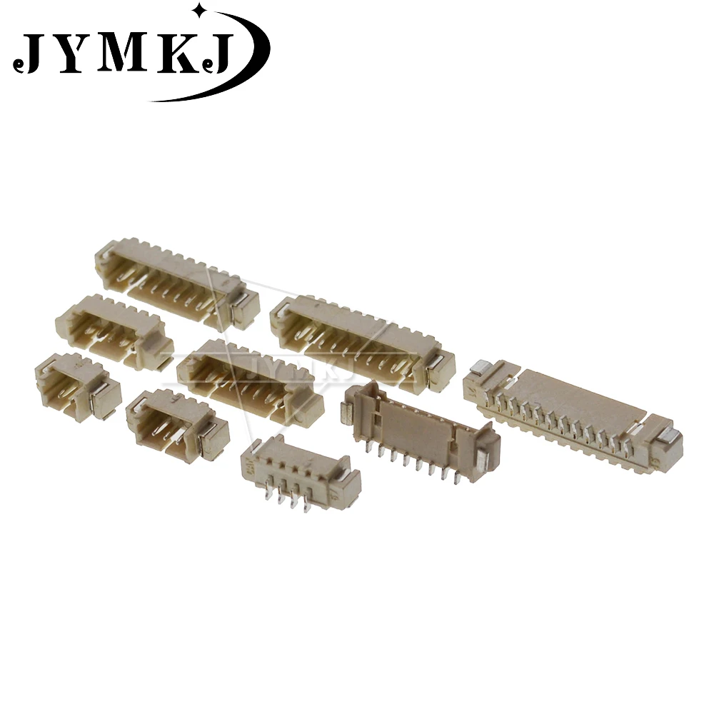 

JST1.25 SMD SMT RIGHT ANGLE connector 1.25MM PITCH MALE pin header 2P/3P/4P/5P/6P/7P/8P/9P/10P/11P/12P FOR PCB BOARD JST 20pcs
