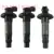 3 Шт Катушка Зажигания Stick Для SeaDoo 130 155 185 215 255 260 GTX RXT RXP GTS GTR Wake 4TEC 420664020