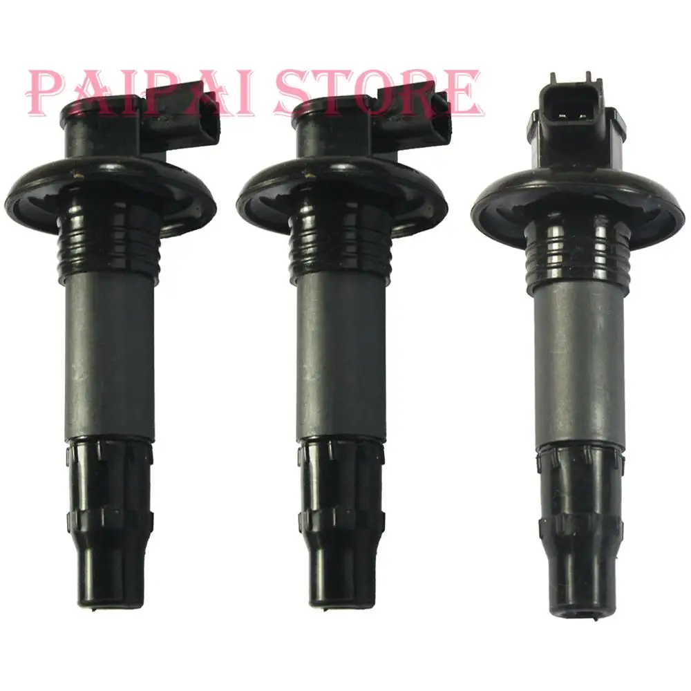 3 Pcs Ignition Coil Stick For SeaDoo 130 155 185 215 255 260 GTX RXT RXP GTS GTR Wake 4TEC 420664020