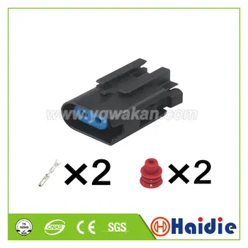 

Free shipping 5sets 2pin auto wire electric senaor plug waterproof wiring harness connector