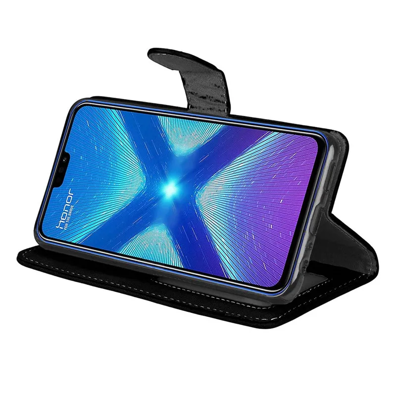 Honor 8X чехол JSN L21 Чехол кошелек для телефона из искусственной кожи huawei 8 X Honor8X с