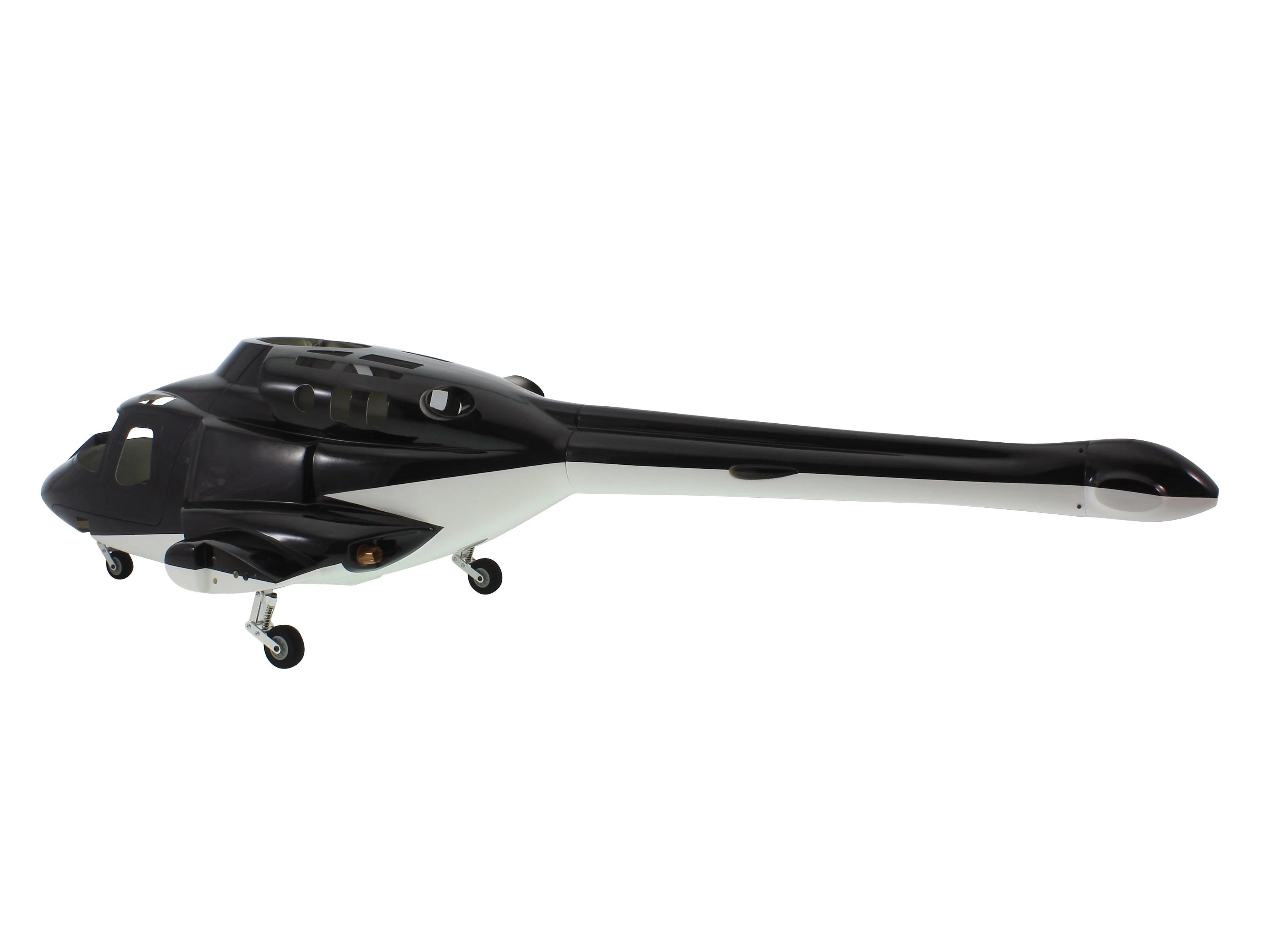 Фюзеляж Airwolf 600 с отводным движением на вертолет размера 600|fuselage helicopter|airwolf rc helicopter