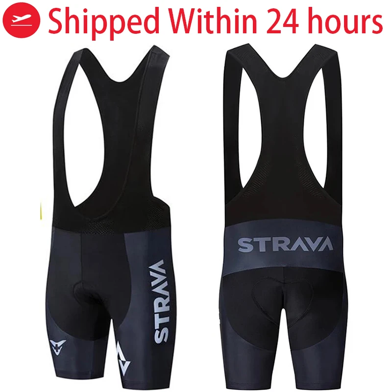 Team strava-pantalones cortos de Ciclismo profesional, Ropa de Ciclismo de manga corta de secado rápido para verano, 2021