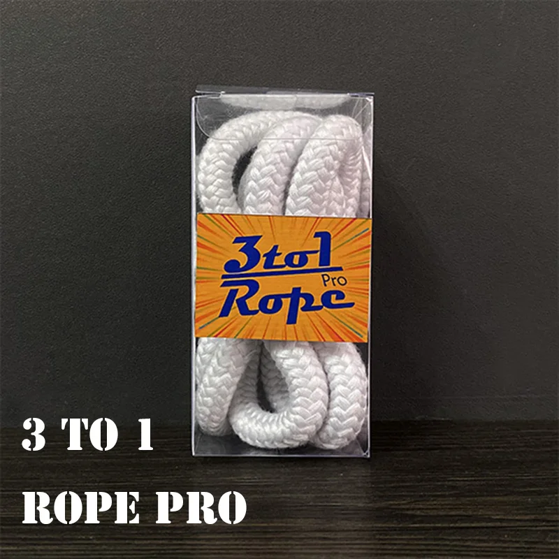 3 to 1 Rope Pro Magic Tricks 3 Ropes to 1 Magia Magician Close Up