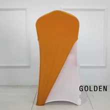 Необычные рекламные 100 шт чехол для стула из спандекса для украшения свадьбы