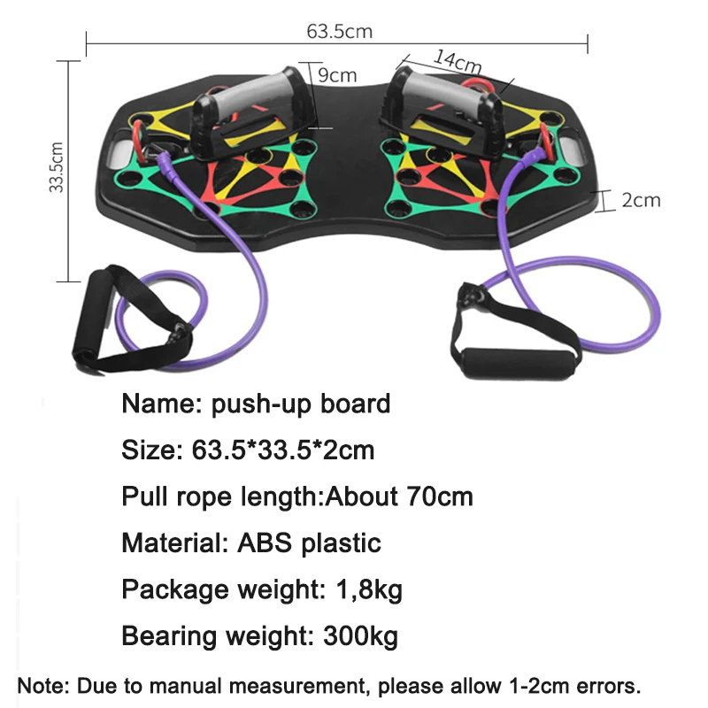 27 in 1 Multi-function Push Up Board Muscle Training Home Fitness Exercise Stands GYM Push-Up Sports Portable Equipment Tools