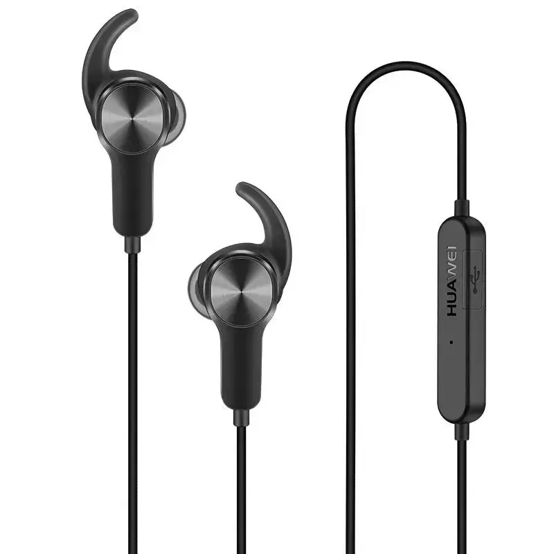 black Оригинальная Спортивная bluetooth-гарнитура huawei AM60 CSR Apt-X Music Life, водонепроницаемые беспроводные наушники с микрофоном для Android IOS - Цвет: black