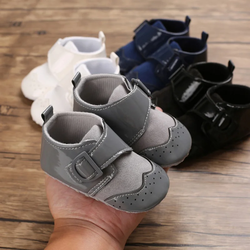 0-18M Baby Boys Shoes Anti-Slip Casual Sneakers Toddler Soft Soled Casual Walking Shoes