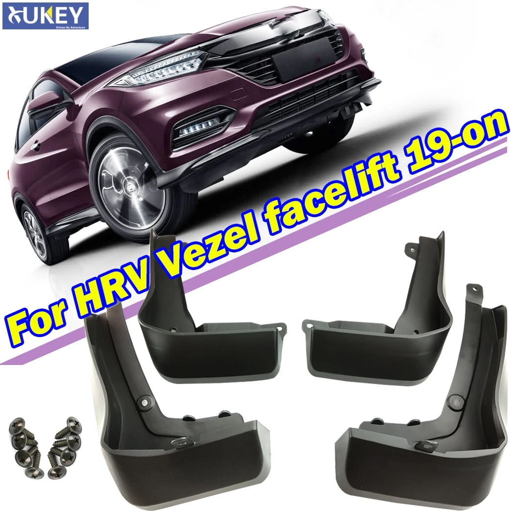 4 шт. для Honda hr-v HR-V Vezel подтяжки лица расширитель крыла автомобиля Брызговики, брызговики Брызговики аксессуары