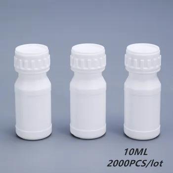 

Wholesale 10ML empty pesticide bottles with Lids Leakproof mini plastic bottle for liquid reagent 2000PCS/lot