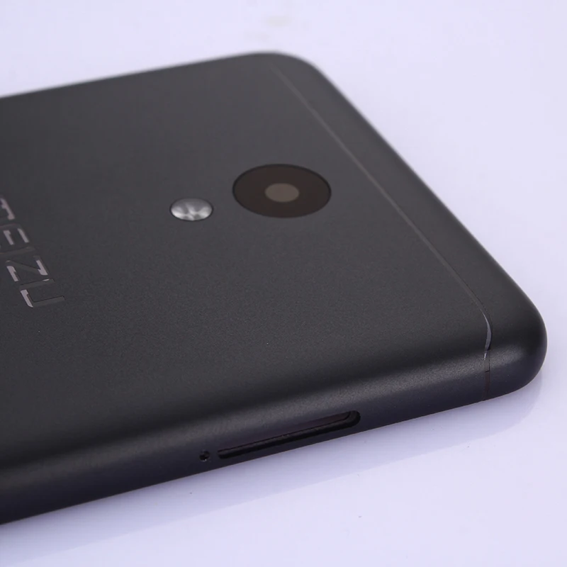 M6 корпус для Meizu M6, 5,2 дюйма, Пластиковая Задняя Крышка, запасные части для объектива камеры