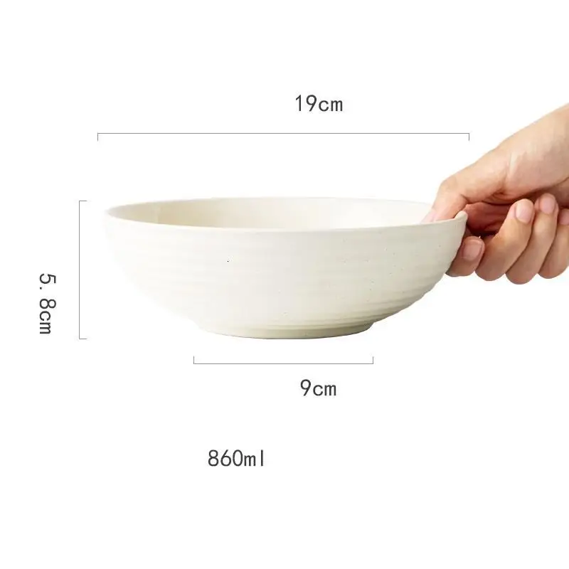 Number 4 Посуда для крема, соуса, Cuenco Cocina, лапша, Vajilla Tigela, посуда, фарфоровая тарелка, керамическая столовая посуда, суп, керамическая столовая чаша - Цвет: Number 4