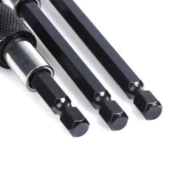 

2020 Brand New 3X Magnetic Screwdriver Extension Quick Release 1/4" Hex Shank Holders Drill Bit