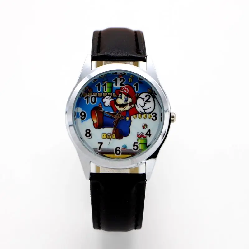 Kids Watch Doll Supermario Boys Children Cartoon Quartz Girls New-Fashion Students