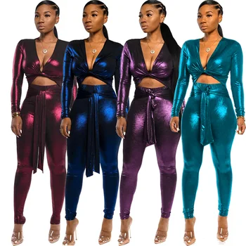 

Autumn Winter Women Jumpsuit Bodycon Playsuit Bodysuit Overalls Rompers Plus Size V Neck Bandage Sexy Jumpsuits