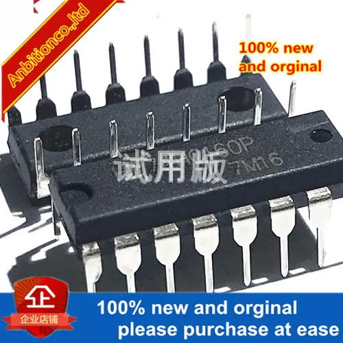 10 шт. 100% Новый оригинальный HD74HC160P 74HC160 DIP-16 SN74HC160N в наличии | Компьютеры и офис