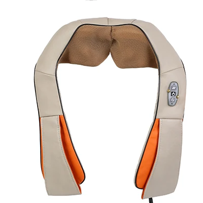 Электрический шиацу массажер для шеи электронный прибор для массажа спины плечевой ремень массаж тренажер