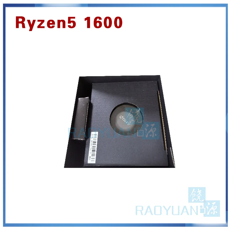 Процессор AMD Ryzen 5 1600 R5 1600 3,2 ГГц шестиядерный процессор с двенадцатью потоками 65 Вт Процессор YD1600BBM6IAE разъем AM4 с охлаждающим вентилятором