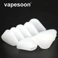 100 шт vapesoon одноразовый чистый силиконовый пробный капельный наконечник колпачок пылезащитный анти-ожога для Sourin drop vape аксессуары