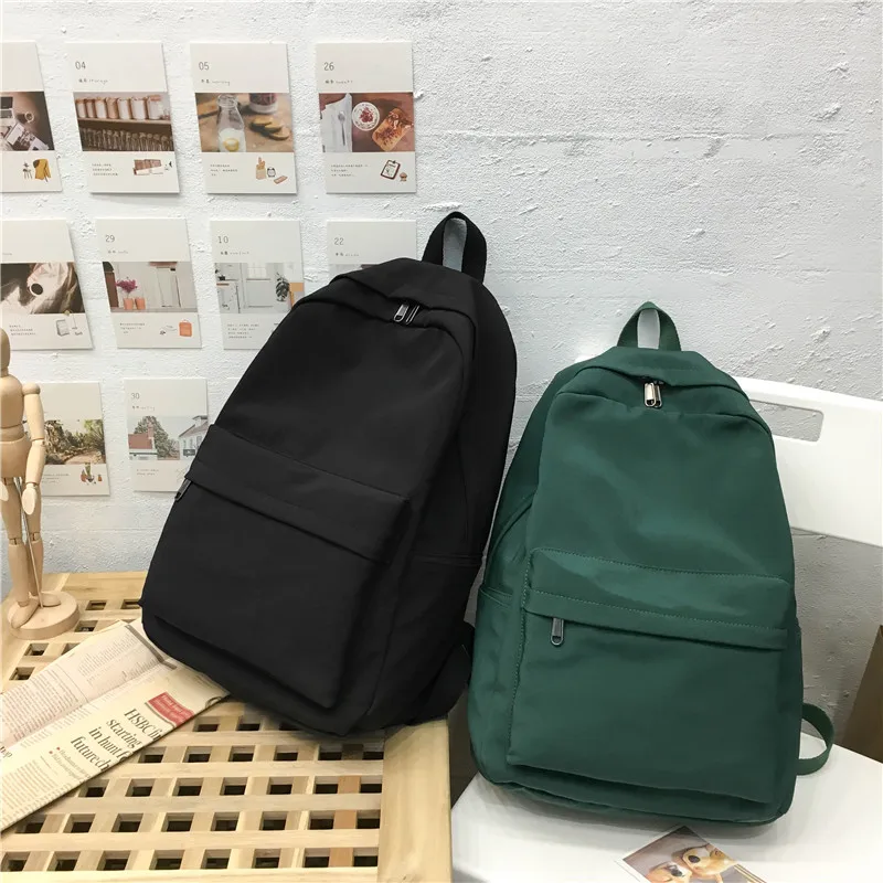 

Backpack Casual Fashion Women Backpack Nylon Rucksack Large Capacity School Bag For Teenage Girls Female Shoulder Bag Mochilas