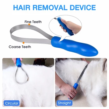 

4PCS Pet Grooming Tool Kit Nail Trimmer Nail Clippers Hair Removal Device And Scissor Practical Pet Grooming Tool