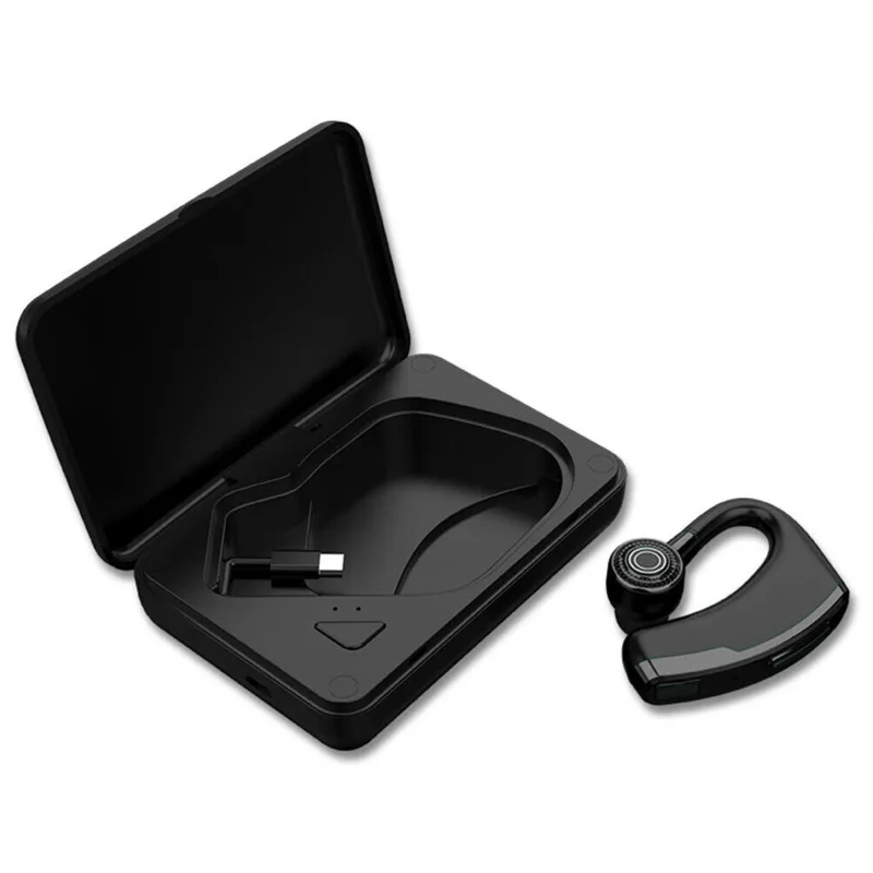 SLILE Wireless Earphone V10 Business Bluetooth Headphone Fast Charging Handsfree Earphone with Mic Voice command for Iphone