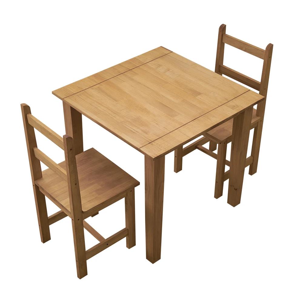 Panana Kitchen Dining Table And Set Of 2 Chairs Solid Pine Wood Children Eating Food Stand Kids Play Toy Short Table Chairs Set Buy At The Price Of 99 99 In Aliexpress Com