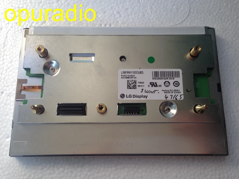 Оригинальный 7 &quotЖК-дисплей дисплей LB070WV3(SD)(02) LB070WV3-SD01 LB070WV3 SD02 Экран для Mercedes Бен