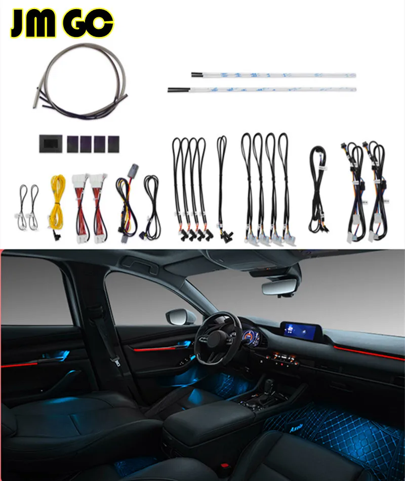 マグダcx30用の車のledライト 車内のアンビエントライト 64色のトリム オリジナル Aliexpress 自動車 バイク マグダcx30用の車のledライト 車内のアンビエントライト 64色のトリム オリジナル Aliexpress 自動車 バイク
