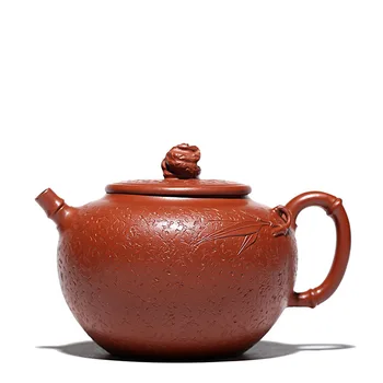 

Yixing purple clay teapot ore mud red zisha kettle kung fu teaware