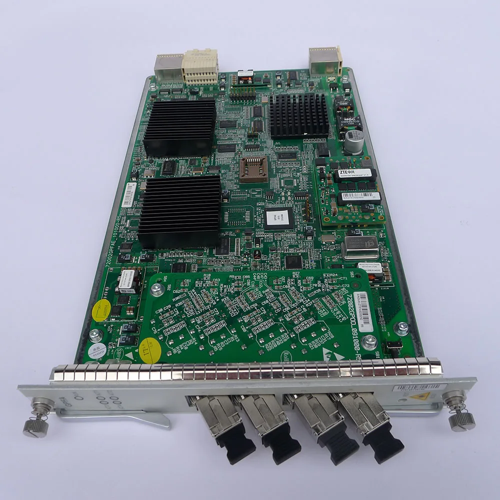 Оригинальная плата ZTE 4 portsGPON GPFA для C220 GPON OLT с модулями в комплекте|zte gpon olt|gpon ztezte c220