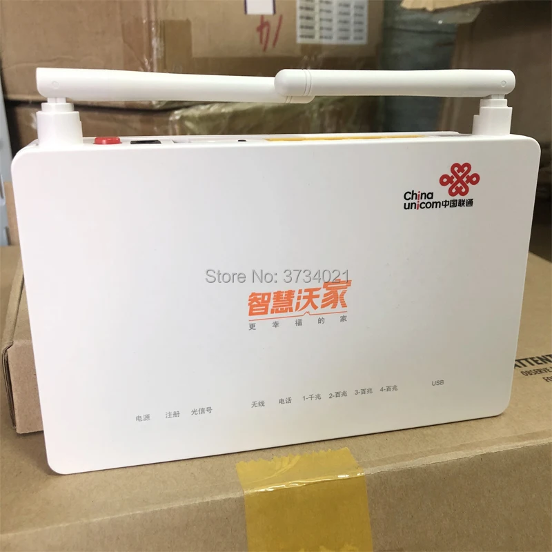 Новая модель zte F677 GPON ONU 3FE+ 1GE+ 1Tel+ USB+ Wifi, английская прошивка Оптический линейный терминал, та же функция F623 F663N F660