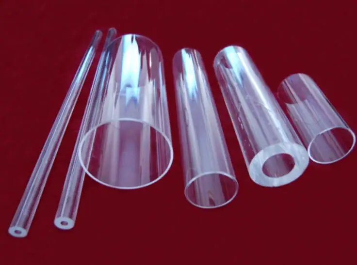 

1pcs 40mm-76mm ID acrylic pipe 55/60/65/70/80mm OD transparent round tube plexiglass PMMA material through pipe 100mm length