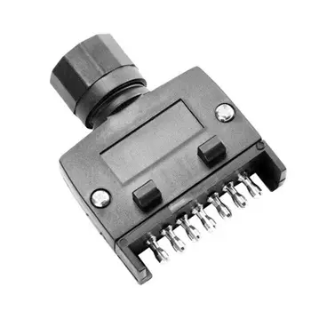 

7 Pin Flat Male Plug Adaptor Connector Trailer Adapters AU Type-Hard Firm Motor