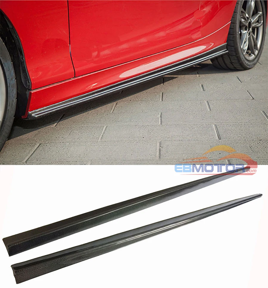 ebmotor-com Real Carbon Fiber side skirts 1pair For BMW F22 M235i F22 M-Sport  