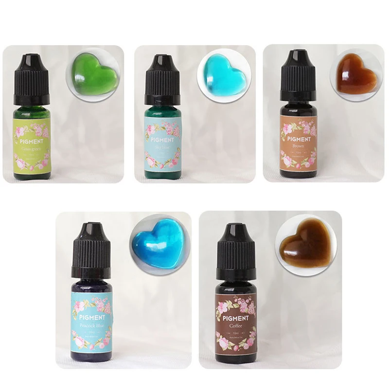 Color Liquid Pigment Epoxy Resin Color Tint UV Resin Colorant Dye Liquid Colorant For Jewelry Making SUB Sale