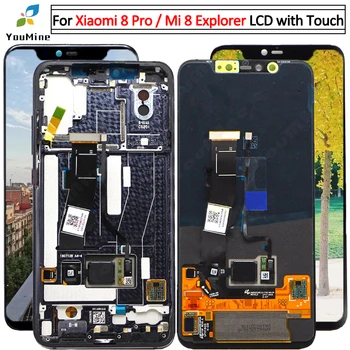 

6.21" For Xiaomi Mi 8 Explorer LCD Display Touch Screen Digitizer Assembly Replacement for xiaomi mi8 pro LCD Screen Replacement