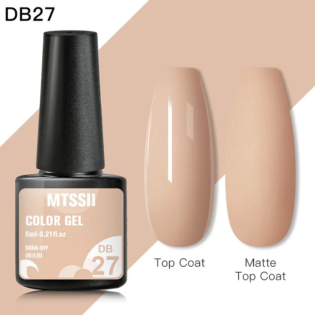 Mtssii Reflective Glitter Gel Nail Polish 6ml Sparkling Auroras Laser Nail Gel Nail Art Varnish Semi Permanent Top Base Gel Q12780 NO Reflective