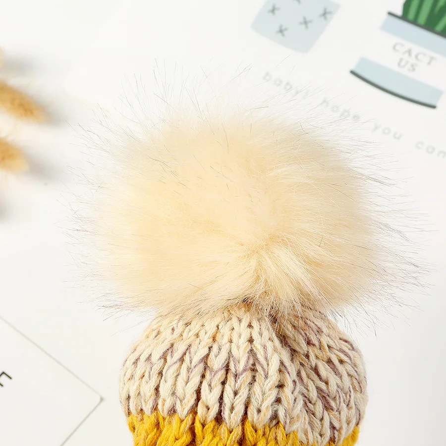 Gorros de punto многоцветный de invierno de marca para mujer gorros gruesos y calientes gorros de gorro de punto para mujer