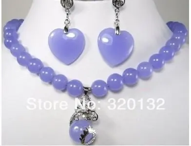 DYY FREE SHIPPING>>@> Bridal Fashion Jewellery Women jade Dragon Pendant necklace earring set Silver gold plated Jewellery sets