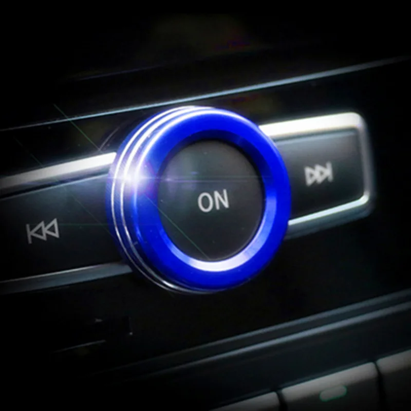 Подходит для Benz E-class Audio Circle отправлено A-Class B Class GL a GL E GL K CLA Ml GL декоративное кольцо для кнопок
