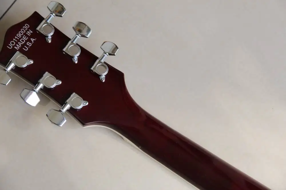 Гитары Gretschmodel 6 струнная электрогитара одна штука Звукосниматели в натуральном 120315