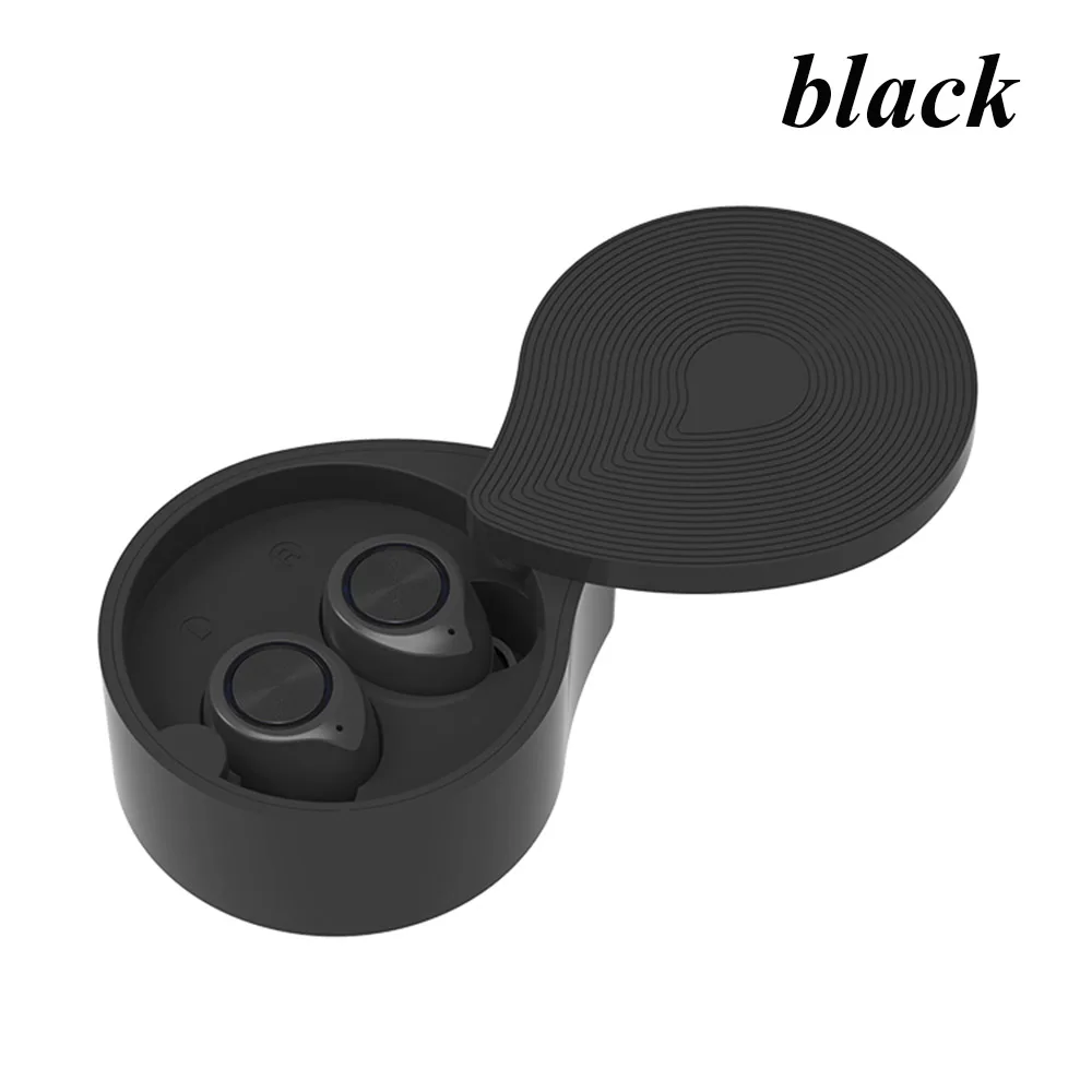 TW70 earphones Bluetooth 5.0 Wireless Headphones Bluetooth earphone HIFI stereo Sports headphones Handsfree Gaming Headset - Цвет: Черный