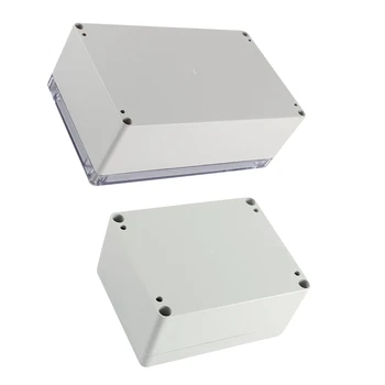 

2x Waterproof Plastic Electronic Enclosure Project Box 115 x 90 x 55mm & 200X120X75mm