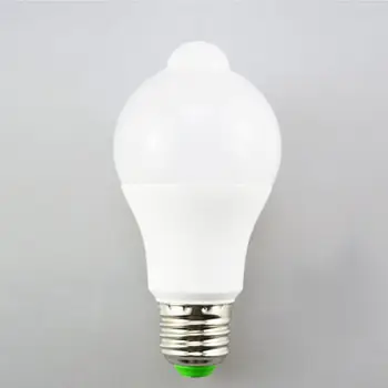 

E27 LED PIR Motion Sensor Lamp 10W 85-265V Dusk to Dawn Night Light Bulb Home