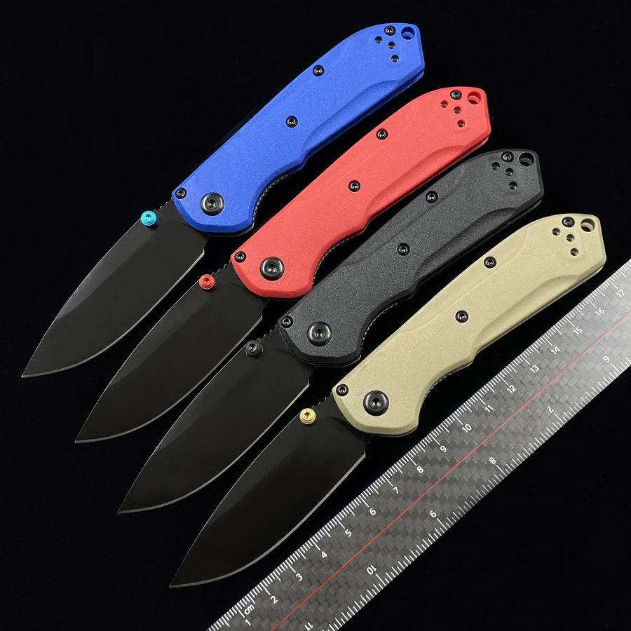 Складной нож OIMG BM 565 565-1 Mini Freek 3 лезвия S90V FRN ручки походные охотничьи карманные