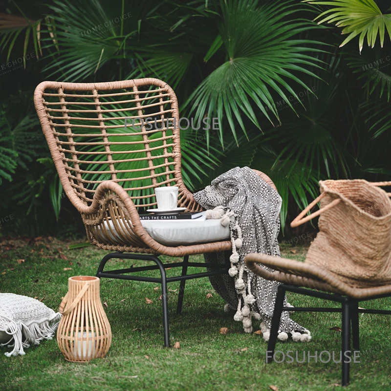 Hotel Kalinga Plastic Rattan Garden Chairs Hotel Kalinga Round